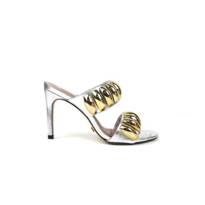 ALAÏA PEBBLED MULE SANDAL AA3M079TK011 ALAÏA PEBBLED MULE SANDAL AA3M079TK011